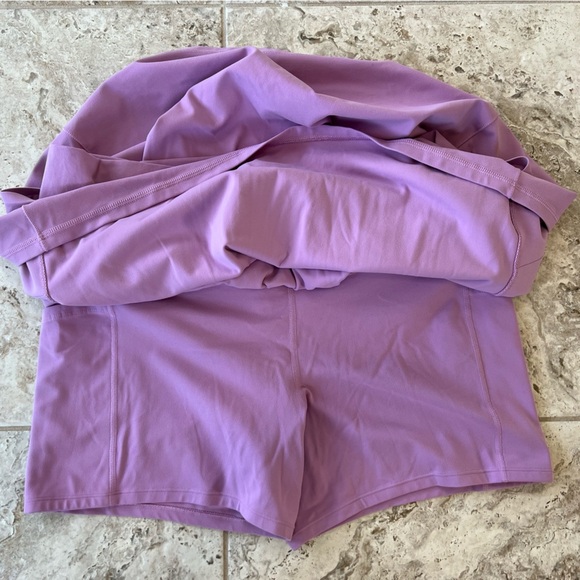 Athleta Salutation Stash High Rise 14.5” Skort in Geranium Purple, size 2X - Picture 8 of 10